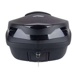 Scooter Top Case Wear-Resistant Anti-Collision Strong Load Bearing ZMCOV Motorcycle Top Box Back Box Motorbike for Luggage Helmet Storage