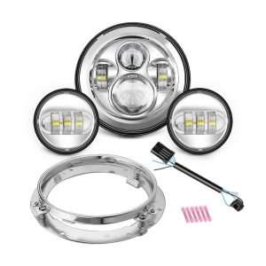 SUNPIE Motorcycle 7 LED Headlight