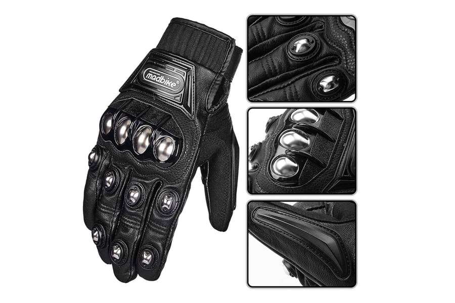 ILM Alloy Steel Motorcycle Gloves