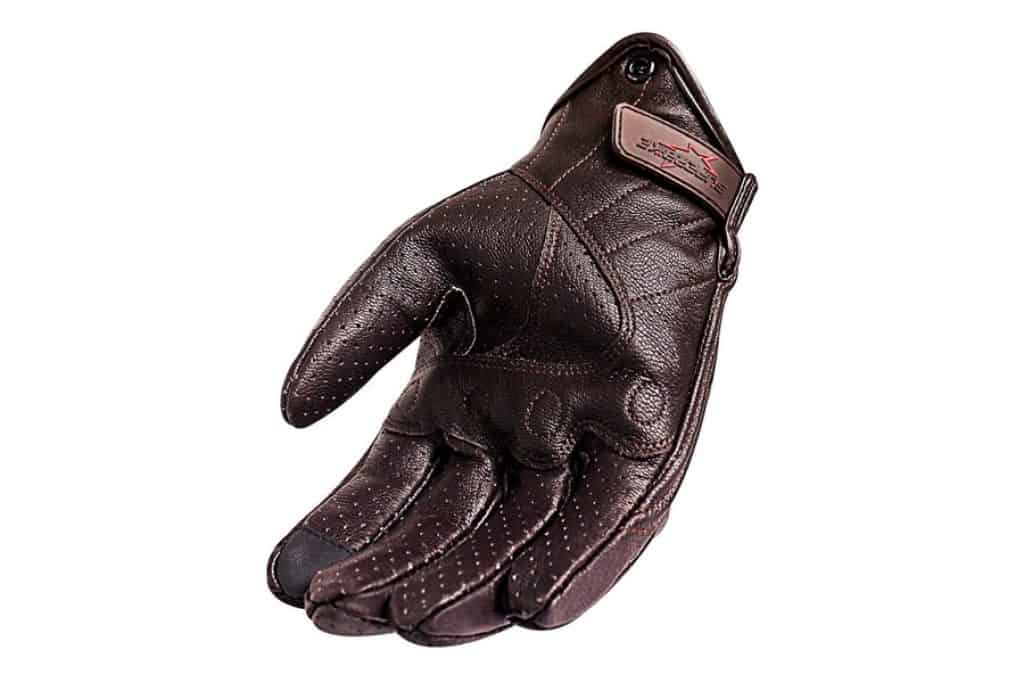 Superbike Breathable Leather Motorcycle Gloves