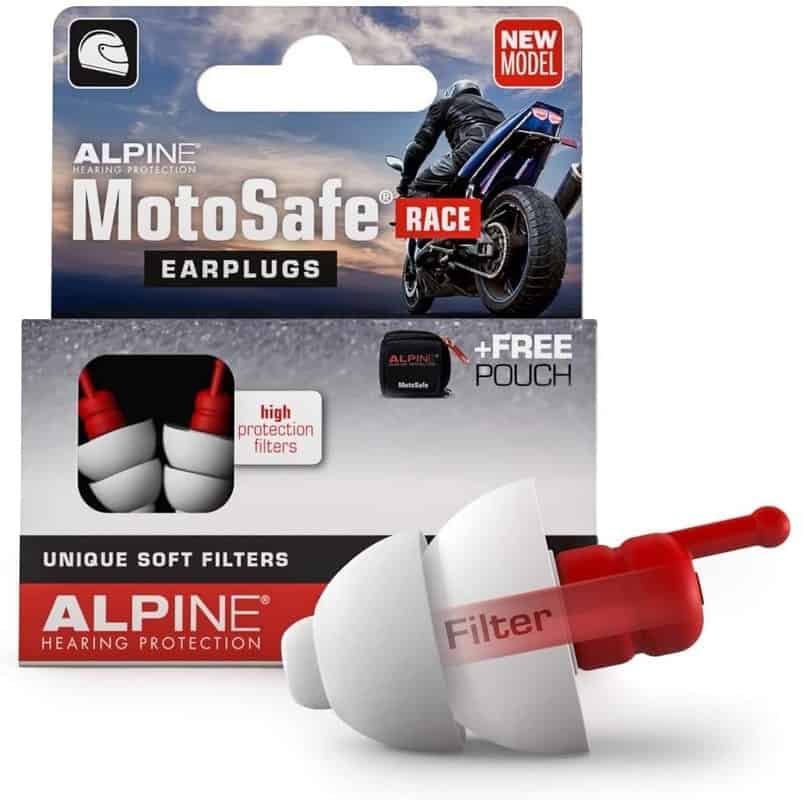 Alpine MotoSafe Race Reusable Ear Plugs