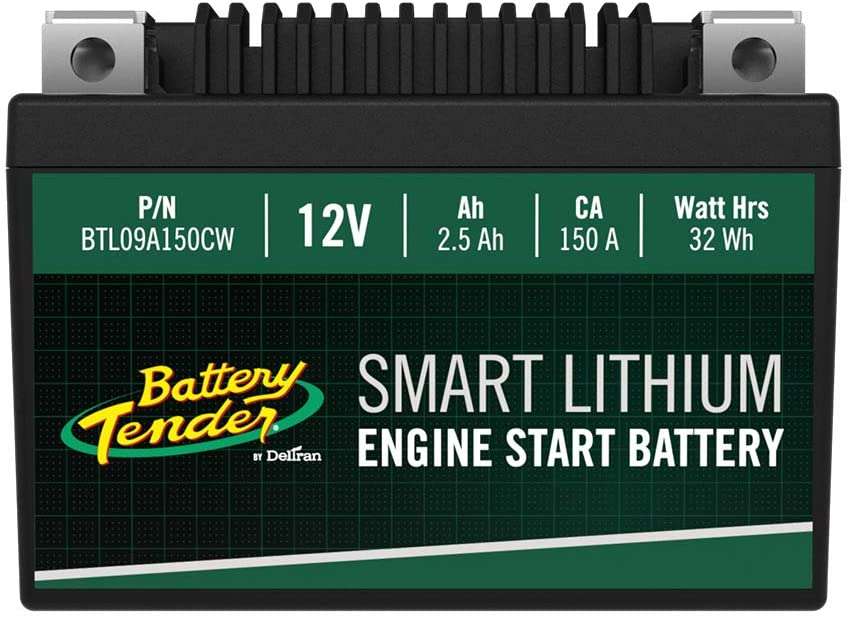 Battery Tender Engine Start Battery: Lithium Motorcycle Battery