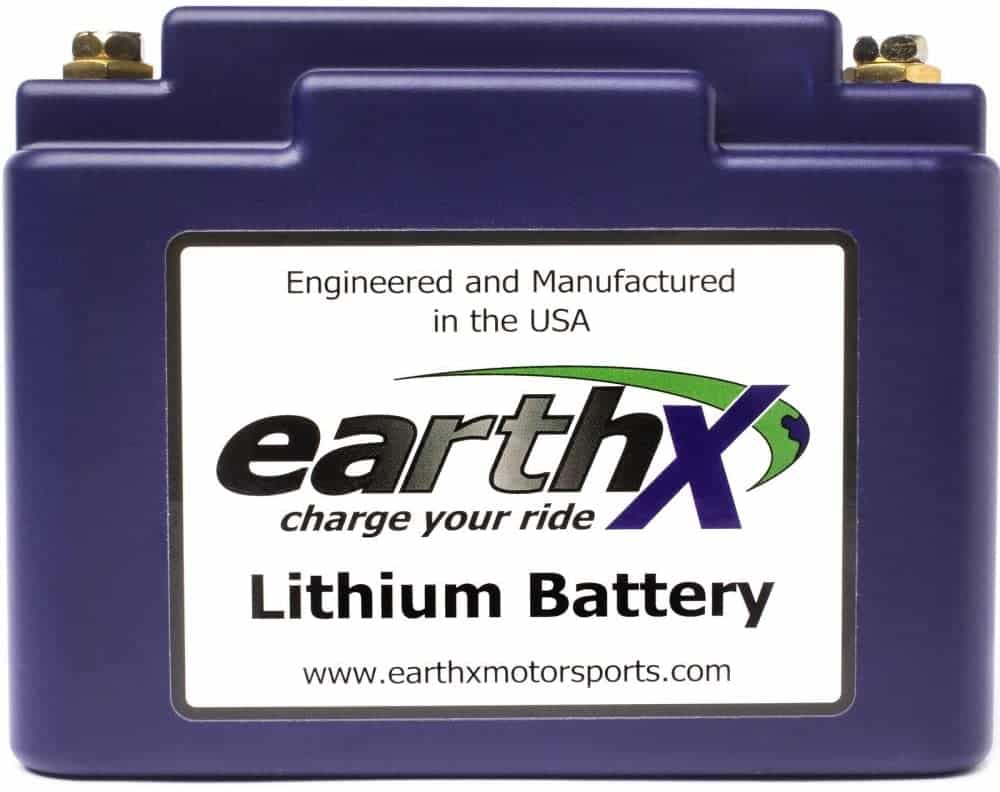 EarthX ETX36C Eco-Friendly Lithium Motorcycle Battery