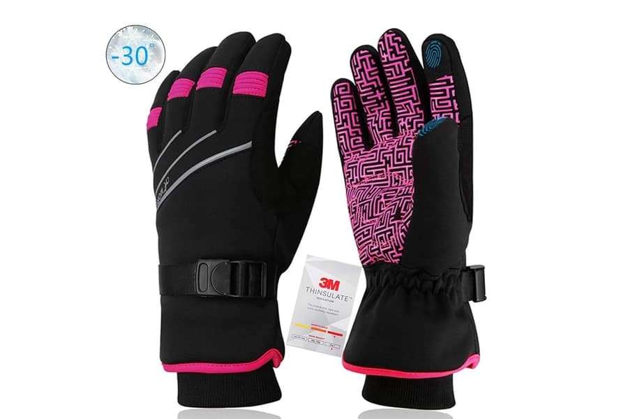 MOREOK 3M Thinsulate Windproof Thermal Gloves