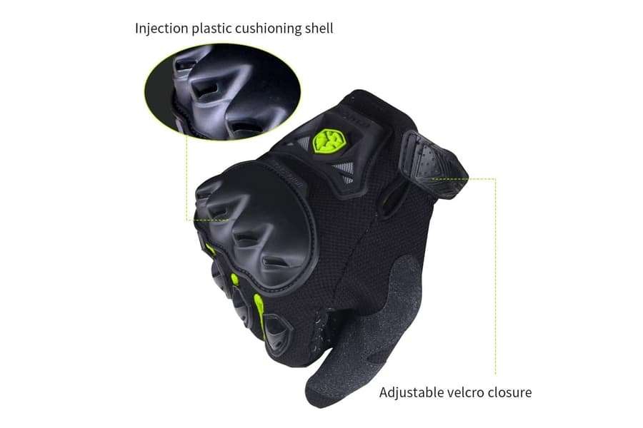 Scoyco Breathable Gloves with Hard Knuckles