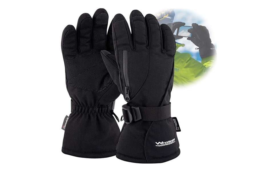 WindRider Rugged Waterproof Winter Gloves
