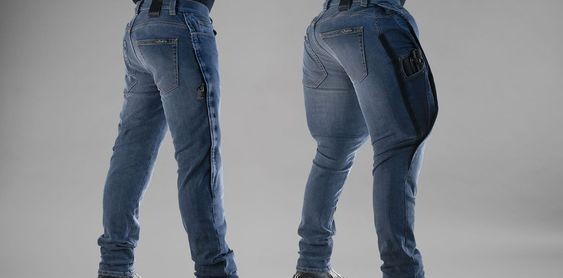 Motorcycle Airbag Jeans